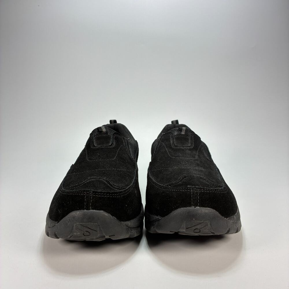 Denali Aleutian Black Suede Slip On Comfort Outdoor Loafers Shoes Men's Size 11 - Picture 2 of 10